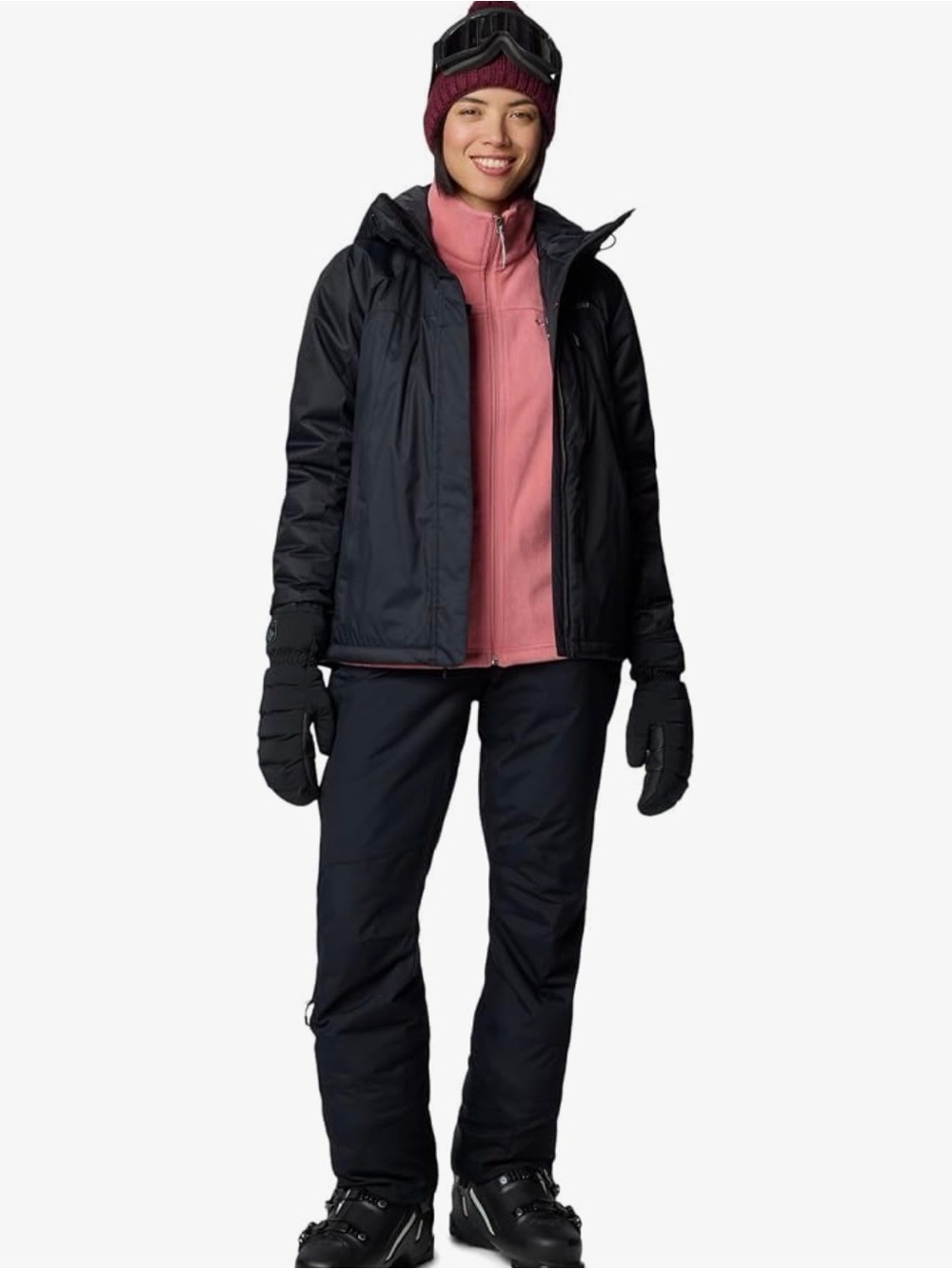 Columbia black Omni-Tech snow pants